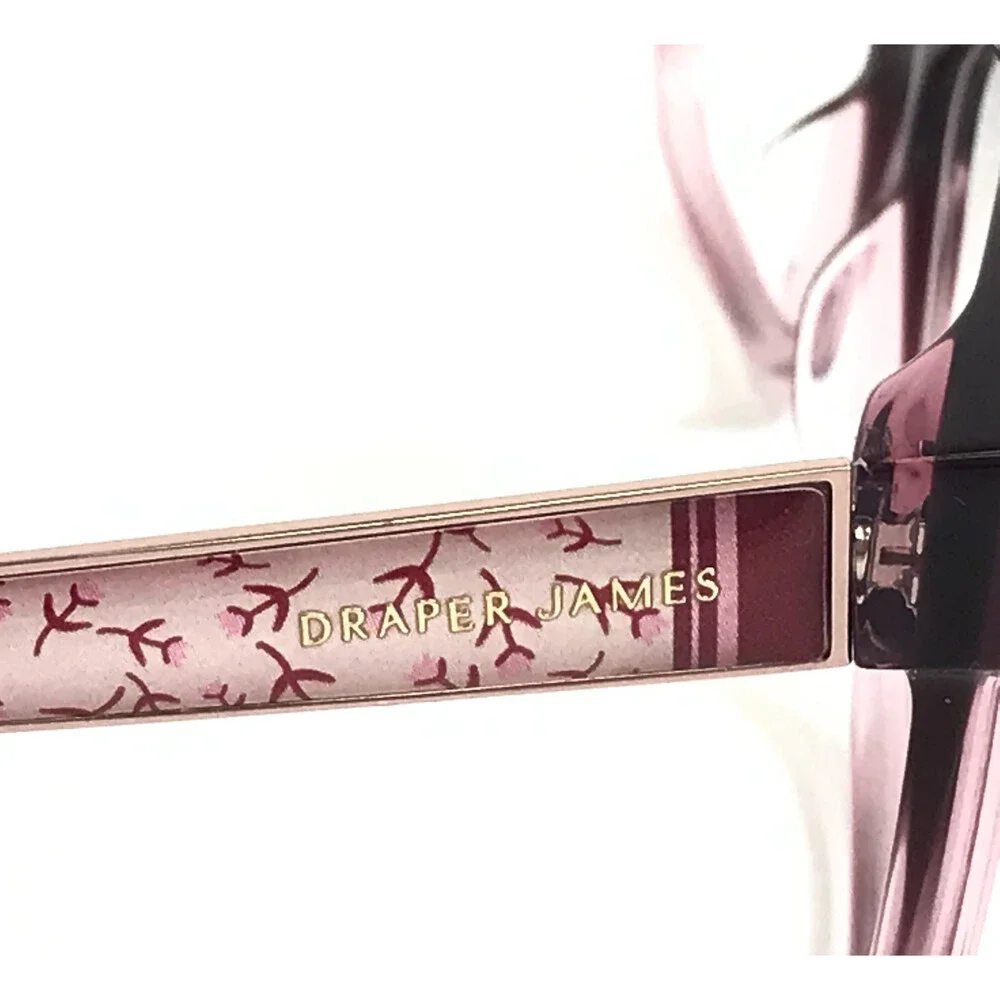 Draper James Eyeglasses Frames DJ5021 604 MERLOT GRADIENT Cat Eye 53-15-140